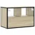 TV ormarić boja hrasta 60x31x39,5 cm konstruirano drvo i metal