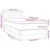 Krevet box spring s madracem LED crni 90x190 cm od tkanine