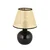 Opviq Stona lampa 20450, Bež-crna