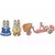 Sylvanian family Tandemový bicykel pre Husky súrodencov