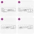 Set vanjskih sofa s jastukom 10 pcs Prirodna i crna