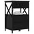 Noćni ormar 2 pcs Crni hrast 40 x 31 x 60 cm Konstruirano drvo