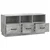 TV ormar Betonska siva 102 x 34,5 x 47 cm Konstruirano drvo