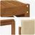 Set vanjskih sofa s jastukom 6 pcs Prirodna i bež