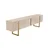 Hanah home TV Komoda Serenity, 180x50x29.5cm, Bež-Zlatna