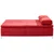 Novel BOXSPRING ZOFA, temno rdeča tekstil