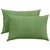 Jastučići za sofu 2 pcs Svijetlo zelena 60 x 40 cm