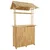 Vanjski bar stol Prirodna 115 x 95 x 214 cm Bambus