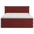 Boxspring Krevet Lina 160/200 cm , crvena
