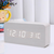 INF Digitalna LED budilka White, (21236336)