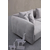Atelier del Sofa Ugaona garnitura Floransa, 310x265 cm, Svetlo-siva