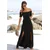 LASCANA Obleka, črna