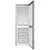 WHIRLPOOL W5 721E OX 2 kombinovani frižider