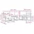 Set vanjskih sofa s jastukom 6 pcs Prirodna i svijetlo siva