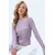 Trend Alacati Stili Ženska bluza Alc-X14417, Lila