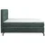 Esposa BOXSPRING POSTELJA 140 cm  x 200 cm , tekstil temno siva