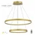 SOLEA 62 LUSTER 50W 3000/4000K ZLATO