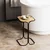 Hanah Home Klub sto 30x52x30cm Crno-Bež