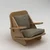 Hanah Home Fotelja Stylish, 55x60x55 cm, Smeđa