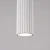 Sollux SL.1535 - Luster na sajli KARBON 1xGU10/10W/230V bela