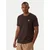 ADIDAS ORIGINALS Majica Trefoil Essentials  temno rjava / bela