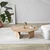 Hanah Home Klub sto Rock, 105x35x65 cm, Bež