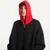 Mikina Jordan Flight Mens Pullover Hoodie Black/ University Red S