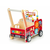 ECO TOYS EDUKATIVNA DRVENA GURALICA SA KOCKAMA - VATROGASAC