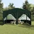 Šator za zabave Zelena 400 x 400 x 266 cm Polietilen