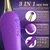 SuperLove Olina Flapping Pen Clitoral Dual Vibrator Purple