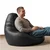 Atelier del Sofa Lazy bag Crni