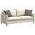 Jastučići za sofu 2 pcs Svjetlosiva 45 x 45 cm Kordura tekstil