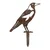 Aberto Design Dekorativna figura Bird -A 02, 46x32 cm, 1.5 mm
