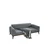 Atelier del Sofa Trosed na razvlačenje Cofi 90x80x222cm Svetlosivi