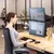 FELLOWES Nosač monitora Platinum series dual Stacking 8043401 crni