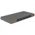 Plutajuće zidne police 4 kom sjajne sive 50 x 23 x 3,8 cm MDF