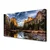 tulup.si Slika na platnu Forest lake mountain nature 100x50 cm