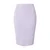 Womens ribbed lilac midi skirt
