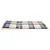 vidaXL Lamelni podstavek Rjava 80 x 190 cm Les