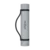 REBEL ACTIVE Strunjača prostirka za jogu, pilates i fitnes 183x61 cm debljina 1 cm TPE siva RBA-3158-2GY