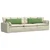Jastučići za sofu 2 pcs Svijetlo zelena 120 x 40 cm