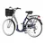 Bicikl City Visitor Vintage 26 Alu 18 V-Brake 6 Brzina 155-178cm (S/M) Plavo Srebrni Perla UV