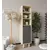HANAH HOME Višenamenska samostojeća polica Parma 1 Sapphire Hrast Anthracite