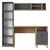 Hanah home Radni sto 120x161,8x50cm Orah