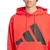 Adidas M BL FT HD, moški pulover, rdeča KTF13