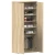 Ormar za cipele Sonoma hrast 80 x 39 x 178 cm Konstruirano drvo