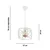 Opviq Luster Strazci, Beli
