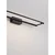 OLAS ZIDNA LED SVJETILJKA CRNA 8W IP20 3000K