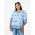 Zizzi Bluza Eviola  svetlo modra / temno modra