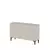 HANAH HOME Komoda Zeynep 120 White Travertine
